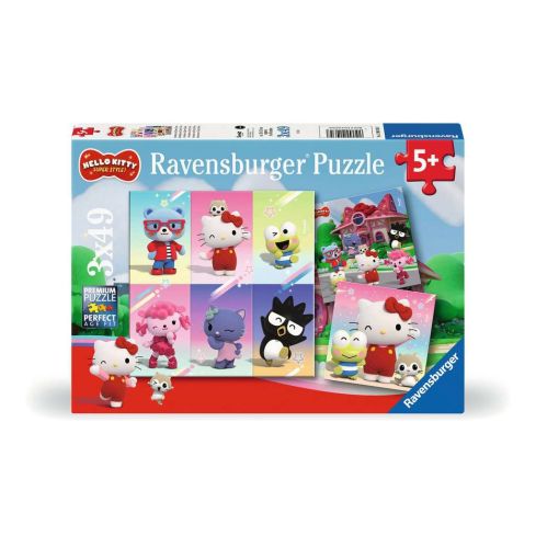 Ravensburger Kinderpuzzle 3x49tlg. Hello Kitty 01035