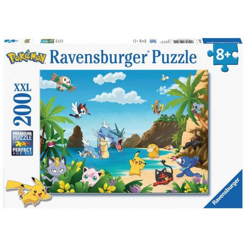 Ravensburger Kinderpuzzle 200tlg. XXL Pokemon Schnapp sie dir alle