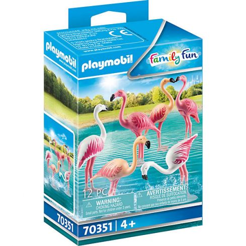 Playmobil City Life Zoo Flamingoschwarm 70351