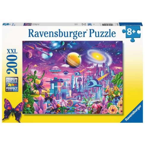 Ravensburger Kinderpuzzle 200tlg. XXL Kosmische Stadt