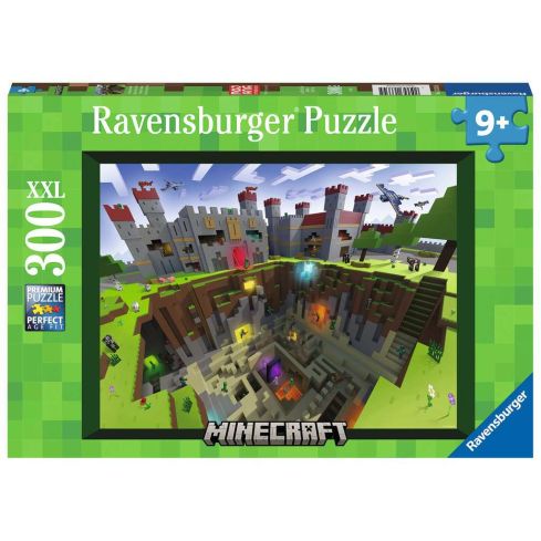 Ravensburger Kinderpuzzle 300tlg. Minecraft Cutaway 13334