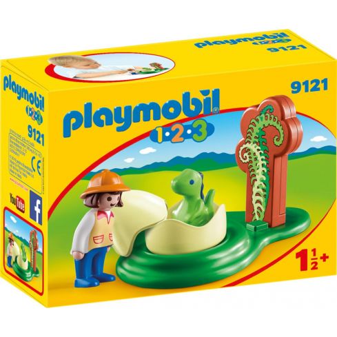 Playmobil 9121 Dinobaby im Ei 1.2.3