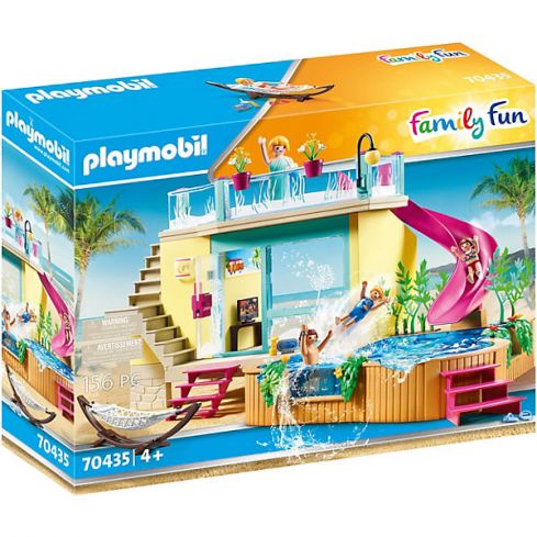 Playmobil Bungalow mit Pool 70435