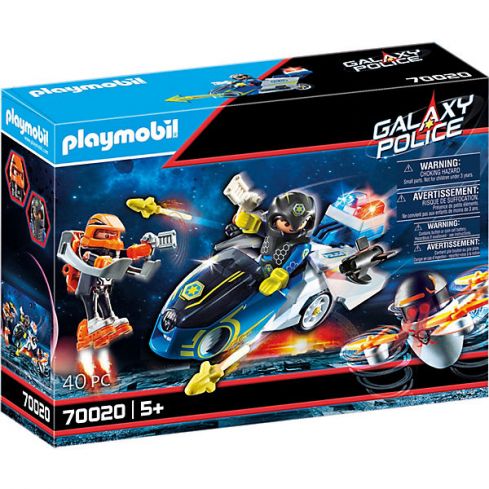 Playmobil Galaxy Police-Bike 70020