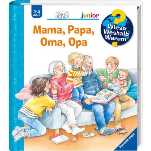 Ravensburger WWW Junior Mama, Papa, Oma, Opa 