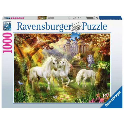 Ravensburger Puzzle 1000tlg. Einhörner im Herbst
