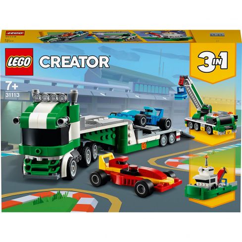 Lego Creator Rennwagentransporter 31113