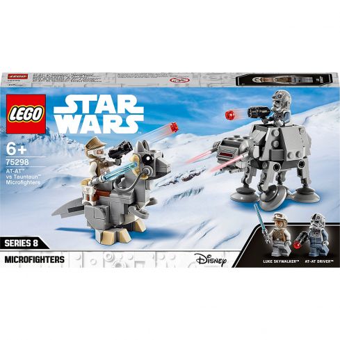 Lego Star Wars AT-AT vs. Tauntaun Microfighters 75298