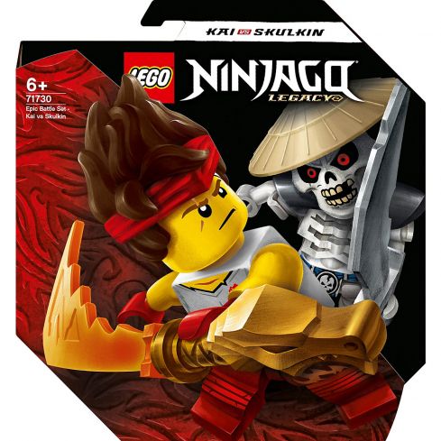 Lego Ninjago Battle Set: Kai vs. Skulkin 71730