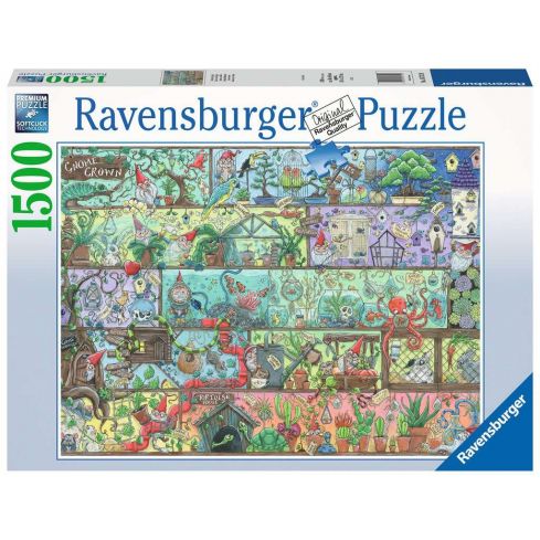 Ravensburger Puzzle 1500tlg. Zwerge im Regal 16712