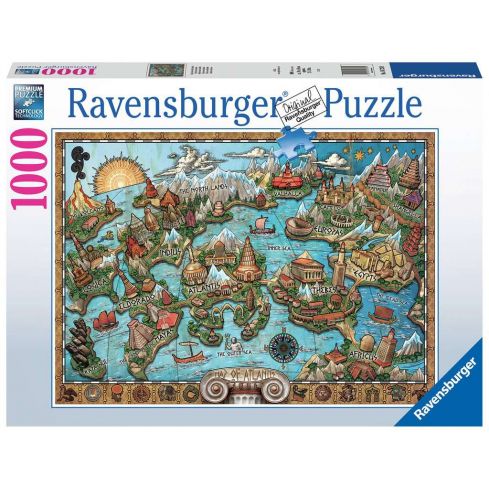 Ravensburger Puzzle 1000tlg. Geheimnisvolles Atlantis