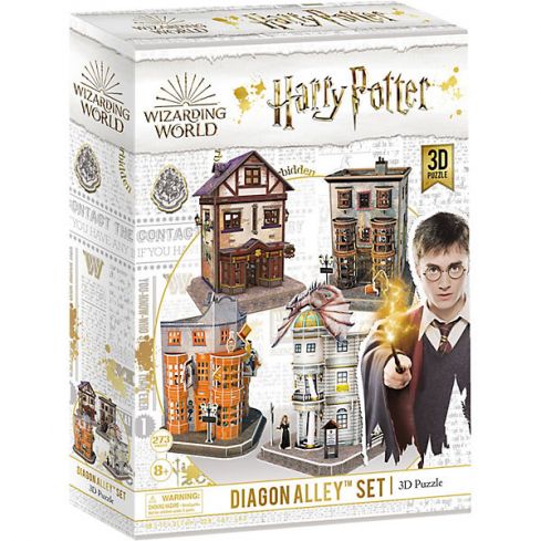 Revell 3D Puzzle Harry Potter Häuser in der Winkelgasse 4er