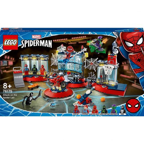 Lego Super Heroes Angriff auf Spider-Mans Versteck 76175