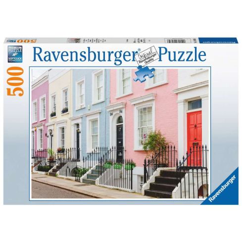 Ravensburger Puzzle 500tlg. Bunte Stadthäuser in London     