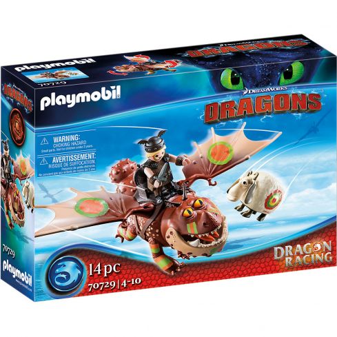 Playmobil Dragon Racing: Fischbein und Fleischklops 70729