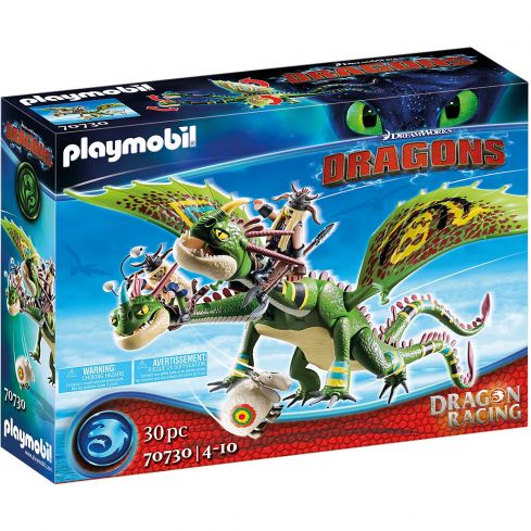 New Playmobil Dragons 9249 Eret mit 4-Schuss-Feuer-Balliste Neuware 