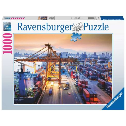 Ravensburger Puzzle 1000tlg. Hafen in Hamburg