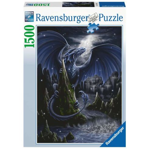 Ravensburger Puzzle 1500tlg. Der Schwarzblaue Drache