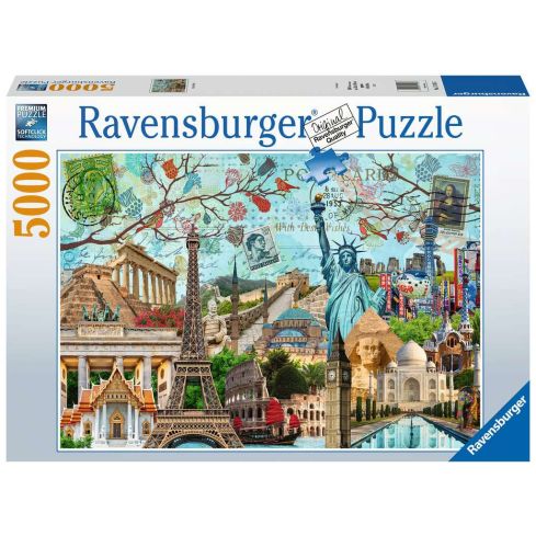 Ravensburger Puzzle 5000tlg. Big City Collage 17118   