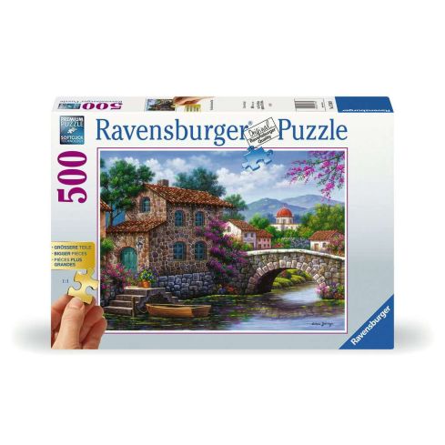Ravensburger Puzzle 500tlg. Die Brücke über dem Fluß 17383