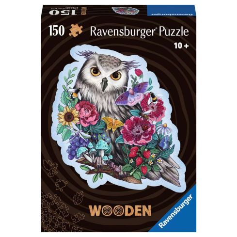 Ravensburger Puzzle 150tlg. Holz - Geheimnisvolle Eule