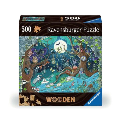 Ravensburger Puzzle 500tlg. Holz - Fantasy Forest