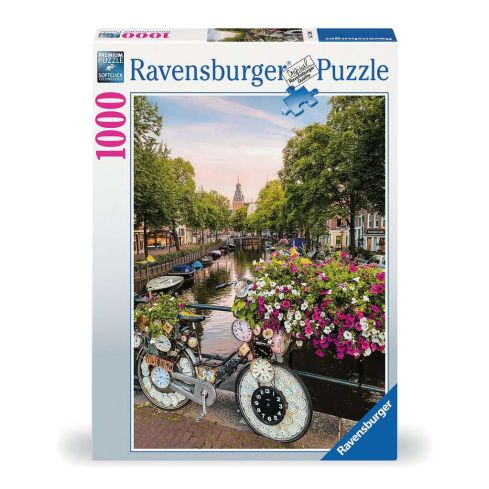 Ravensburger Puzzle 1000tlg. Bicycle & Flowers in Amsterdam