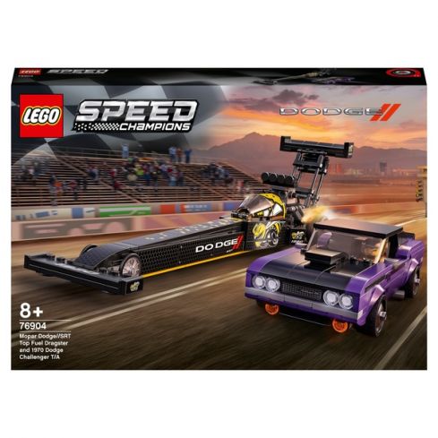 Lego Speed Champion Mopar Dodge/SRT Top Fuel Dragster 76904