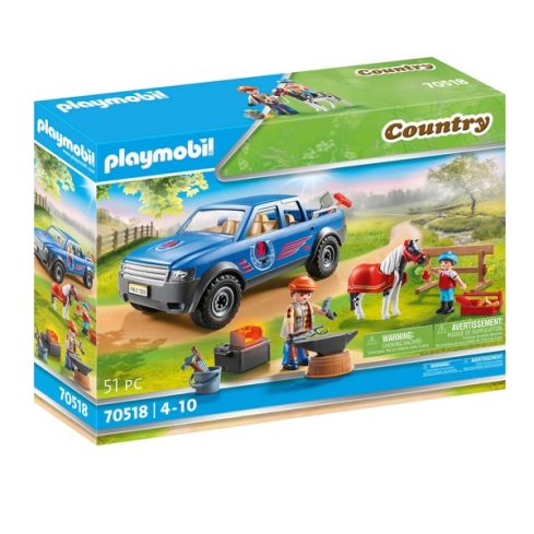 Playmobil Mobiler Hufschmied 70518