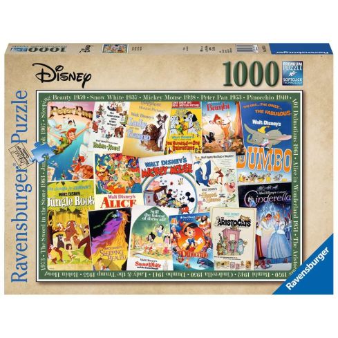 Ravensburger Puzzle 1000tlg. Disney Movie Poster 19874