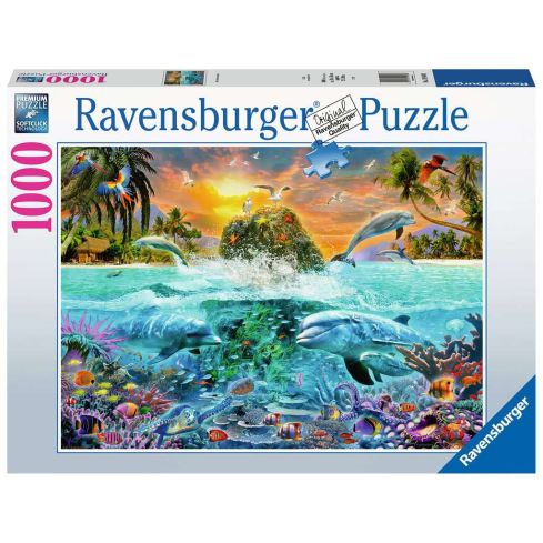 Ravensburger Puzzle 1000tlg. Die Unterwasserinsel 19948
