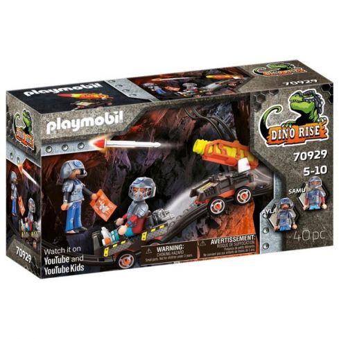 Playmobil Dino Rise Dino Mine Raketenkart 70929