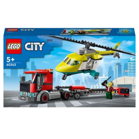 Lego City Hubschrauber Transporter 60343