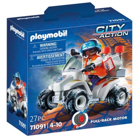 Playmobil City Action Rettungs-Speed Quad 71091