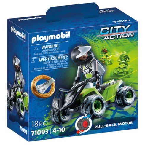 Playmobil City Action Racing-Speed Quad 71093