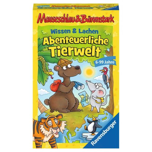 Ravensburger Mitbringspiel Abenteuerliche Tierwelt