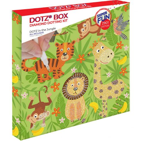Dotz Box Dotz in the Jungle 28x28cm