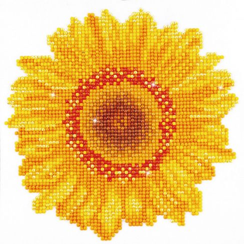 Diamond Dotz Happy Day Sunflower 20x20cm