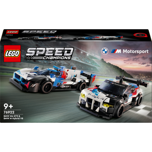 Lego Speed Champion BMW M4 GT3 & BMW M Hybrid V8 Rennwagen  