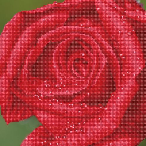 Diamond Dotz Rose Dew 31x31cm