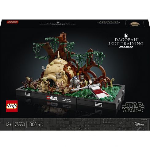 Lego Star Wars Jedi Training auf Dagobah Diorama 75330