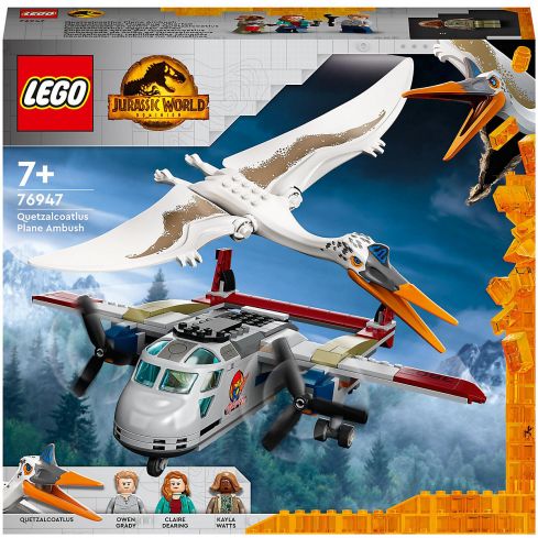 Lego Jurassic World Quetzalcoatlus: Flugzeug-Überfall 76947