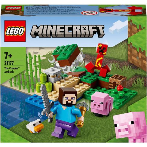 Lego Minecraft Der Hinterhalt des Creeper 21177