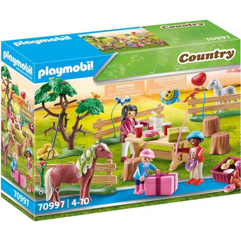 Playmobil Country Kindergeburtstag auf dem Ponyhof 70997