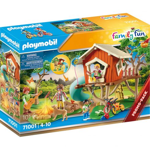 Playmobil Abenteuer-Baumhaus mit Rutsche 71001