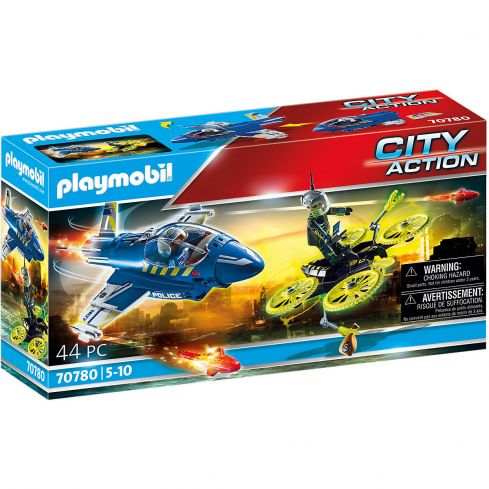 Playmobil City Action Polizei-Jet Drohnen-Verfolgung 70780