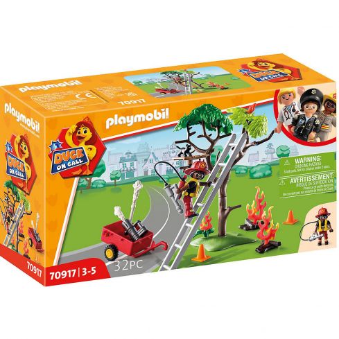 Playmobil D*O*C Feuerwehr Action - Rette die Katze 70917