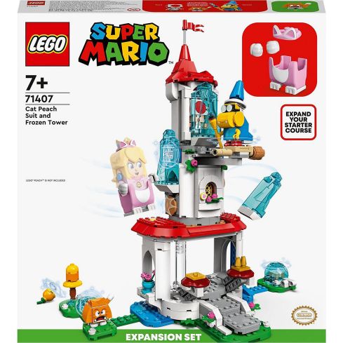 Lego Super Mario Katzen-Peach-Anzug und Eisturm 71407
