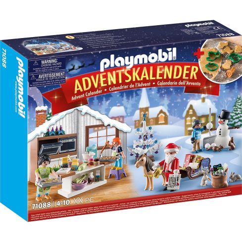Playmobil Adventkalender Weihnachtsbacken 2022 71088