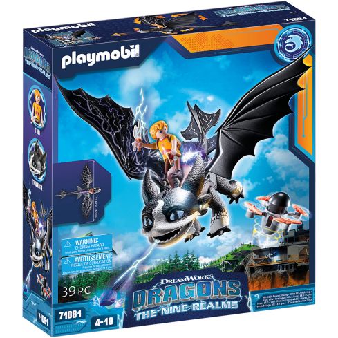 Playmobil Dragons The Nine Realms Thunder & Tom 71081